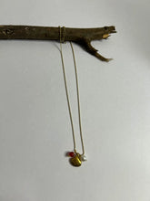 Ruby & Pearl Charm Chain